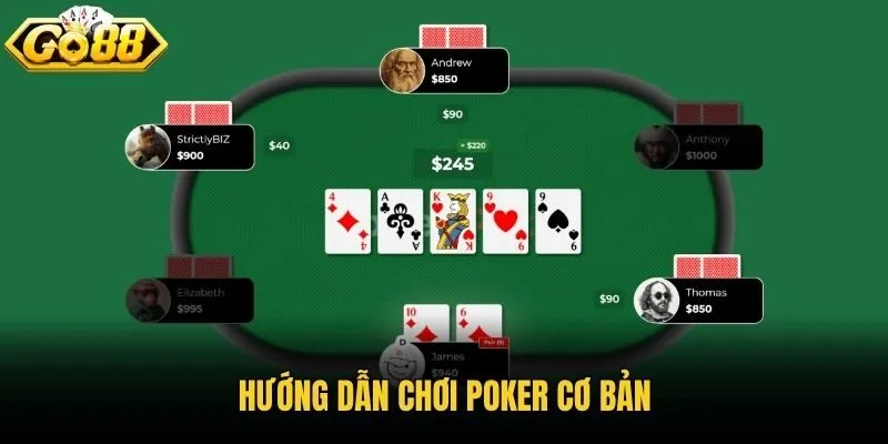 Hướng dẫn chơi Poker cơ bản